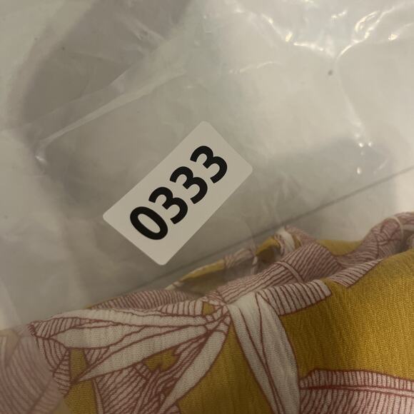 Knox Rose Womens Yellow Red Long Sun Dress L Flutter Sleeve Floral Cottage Core - Picture 12 of 12